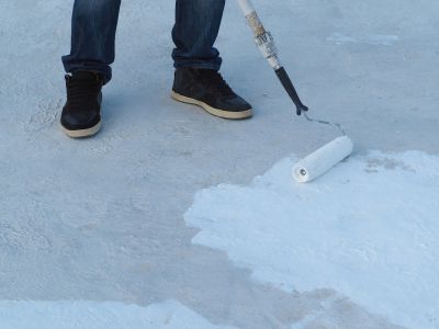 Roof Coating Application